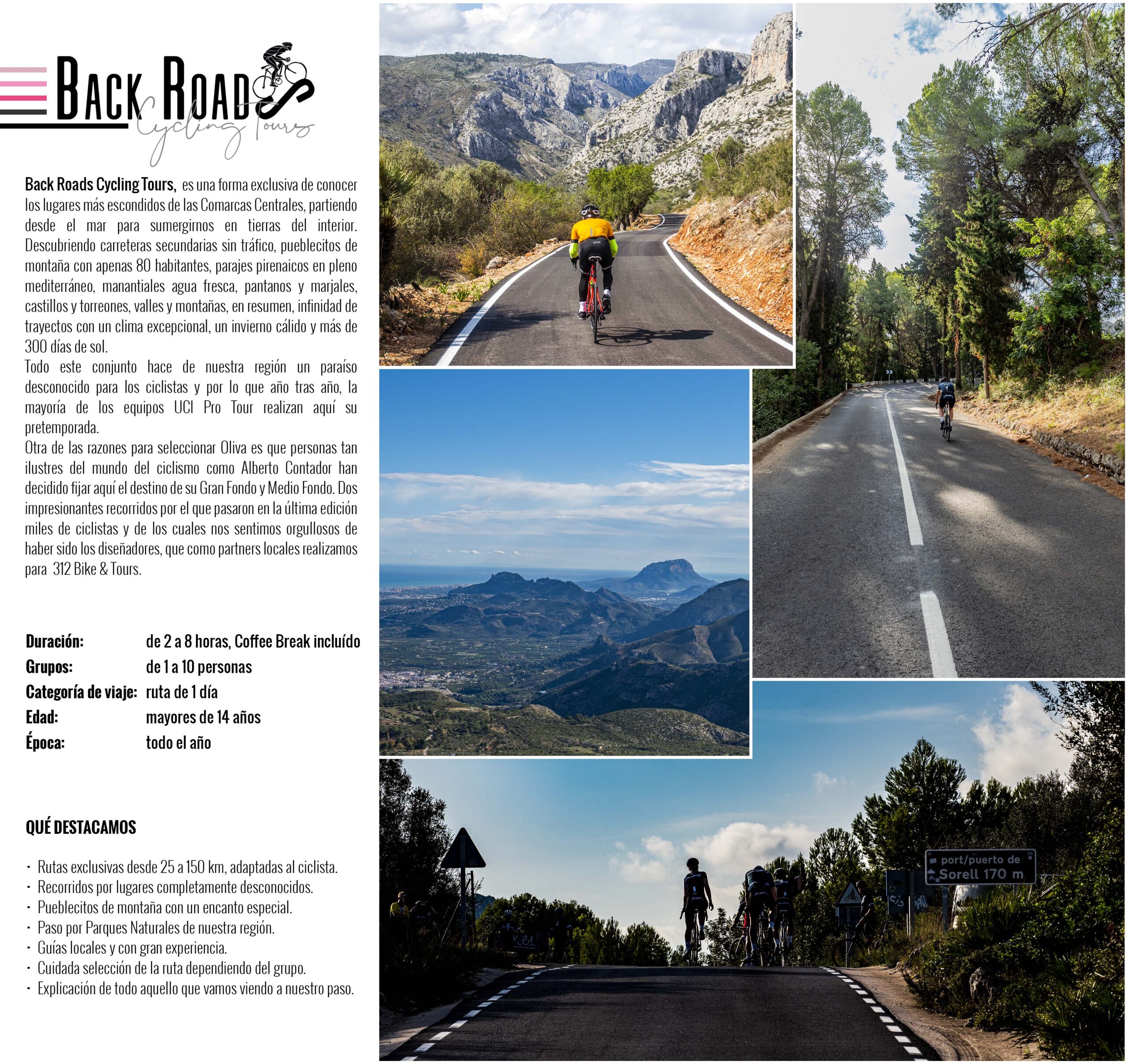 Back roads Back Road Cycling Tours