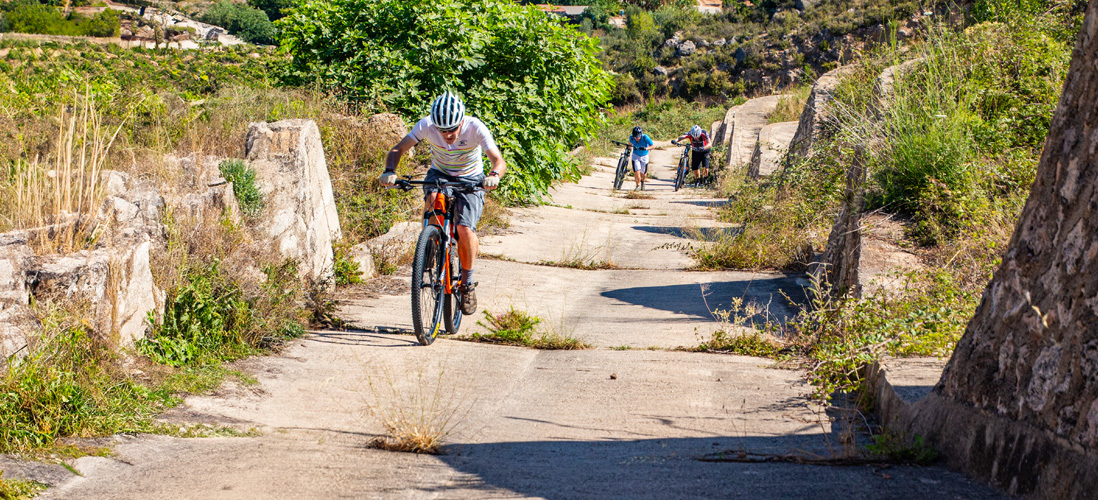 ruta mountain bike oliva
